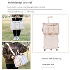 Japan-Korea Pet Carrier With Wheels, Portable And Large Capacity For Outings