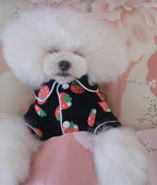 Spring And Summer Dog Clothes Cotton Home Clothes Teddy Pet Air-Conditioned Room