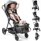 Momfann Wagon Stroller for Baby and Pet