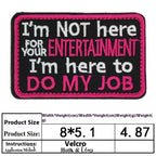Pet Dog Accessories Embroidered Velcro New Pet Clothing Decorative Sticker Computer Embroidery Chapter