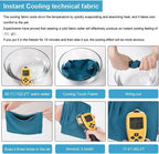 Dog Cooling Bandana Ice Pet Cooling Collar for Hiking Traveling Pet Supplies