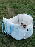 Comfortable & Secure Pet Car Seat Carrier