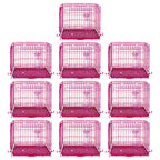 24-42" Pink Wire Dog Crate RED24-42