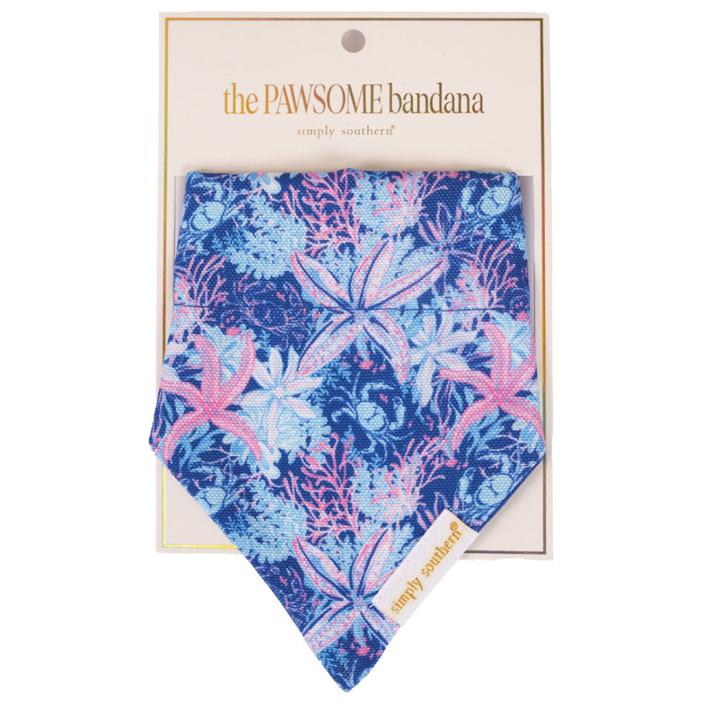Simply Southern® Pet Bandana: Reef