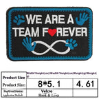 Pet Dog Accessories Embroidered Velcro New Pet Clothing Decorative Sticker Computer Embroidery Chapter