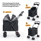 Multi-Functional Pet Stroller For Medium To Large Dogs