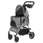 3-in-1 Foldable Pet Stroller for Small to Medium Dogs