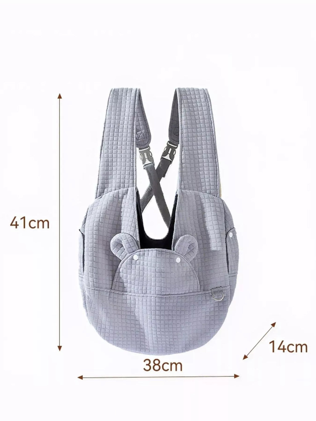 Comfortable Quilted Pet Carrier Sling Bag