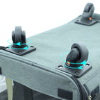 Universal wheel folding travel cat bag