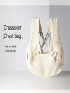 Comfortable Quilted Pet Carrier Sling Bag