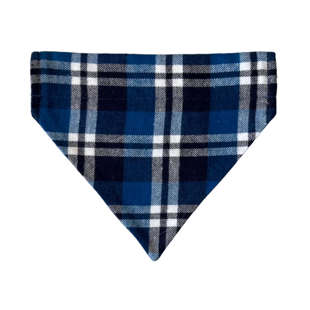 Personalized Dog Bandanas - Plaid Theme Designs