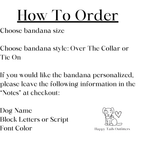 Nautical Dog Bandana New Arrivals