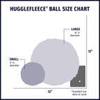 HuggleCause™, Warrior Canine Connection, Camouflage HuggleFleece® Plush Ball Dog Toy