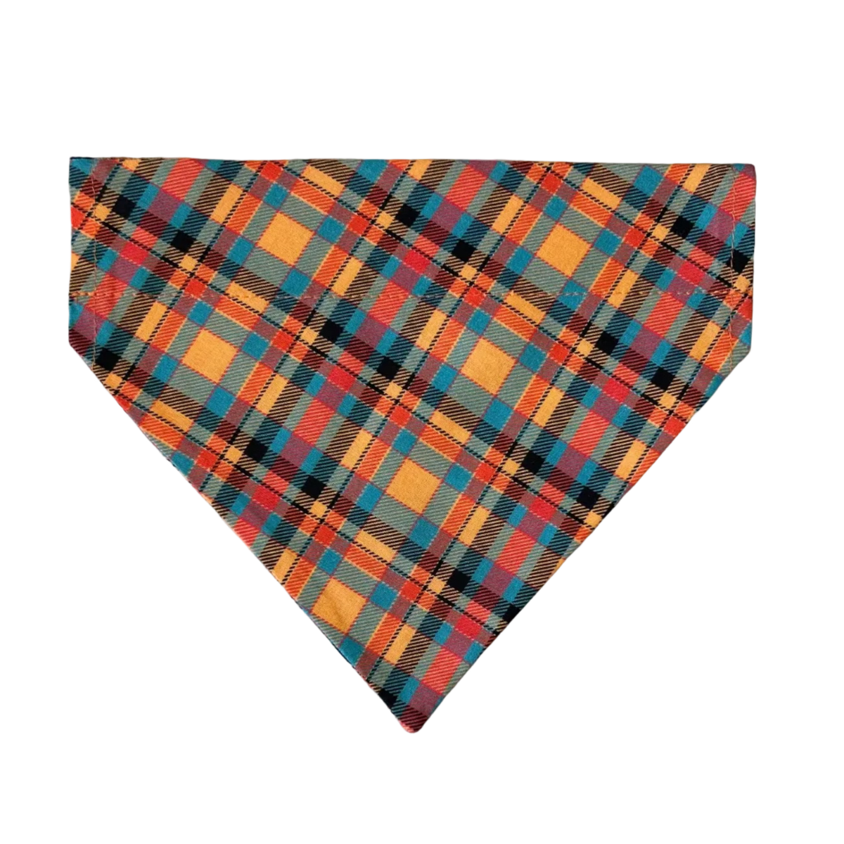 Personalized Dog Bandanas - Plaid Theme Designs
