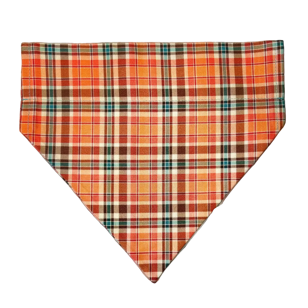 Personalized Dog Bandanas - Plaid Theme Designs