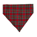 Personalized Dog Bandanas - Plaid Theme Designs