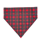 Personalized Dog Bandanas - Plaid Theme Designs