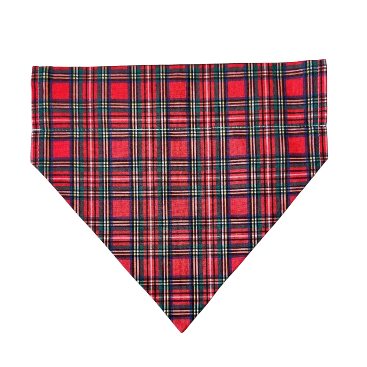 Personalized Dog Bandanas - Plaid Theme Designs