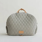 The Verona Luxe Carrier - Quilted Designer Pet Tote-