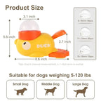 2-In-1 Interactive Dog Toy Pet Automatic Food Treat Dispenser Cartoon