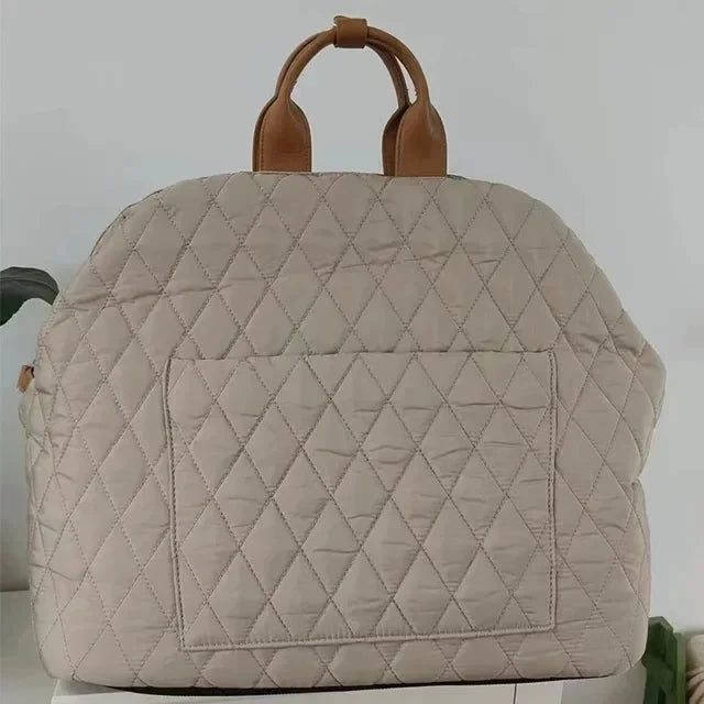 The Verona Luxe Carrier - Quilted Designer Pet Tote-