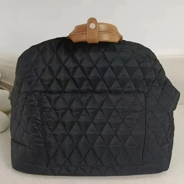 The Verona Luxe Carrier - Quilted Designer Pet Tote-