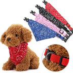 Adjustable Pet Bandana Scarf | Washable Cotton Triangle Collar for Dogs and Cats
