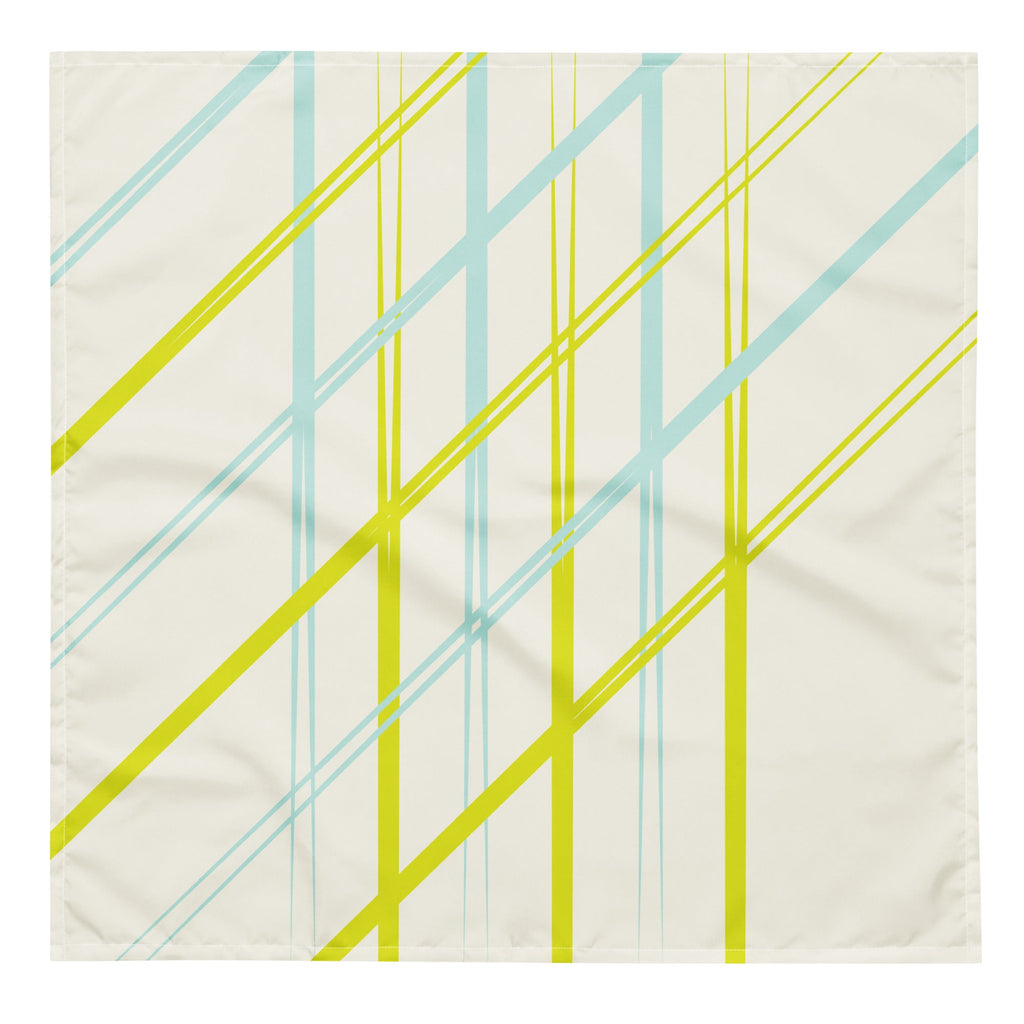 Sebastian & Clementine Neon Lines Bandana For Dogs and Cats