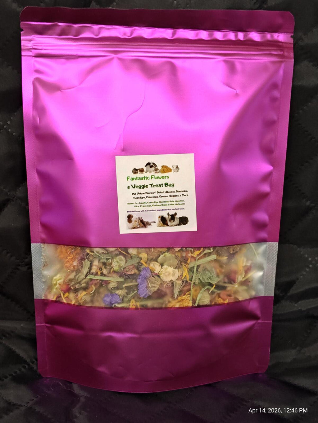 Fantastic Flowers & More  Blend for Chinchillas, Guinea Pigs & Rabbits & More