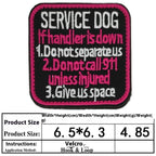 Pet Dog Accessories Embroidered Velcro New Pet Clothing Decorative Sticker Computer Embroidery Chapter