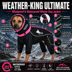 Dog Helios ® Weather-King Ultimate Windproof Full Body Winter Dog Jacket