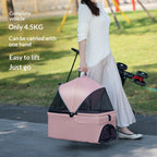 Pet Stroller For Dogs And Cats Lightweight And Foldable