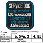 Pet Dog Accessories Embroidered Velcro New Pet Clothing Decorative Sticker Computer Embroidery Chapter
