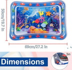 Inflatable Water Sensory Play Mat | Ocean Themed Pet Activity Mat