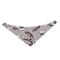Lepus Patterned Dog Bandana Collar Stylish Pet Accessory Size 1