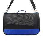 Lepus Mesh Pet Carrier Bag Breathable Blue 28x45x28 cm