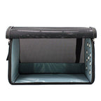 Lepus Mesh Pet Carrier Bag Breathable Blue 28x45x28 cm