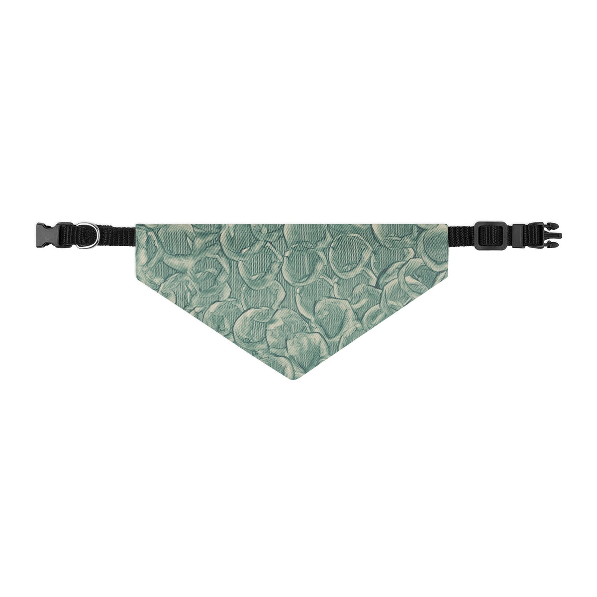 Sebastian & Clementine Green Paint Bandana Collar for Dogs and Cats