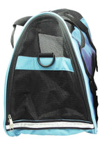 Pet Life ® 'Altitude Force' Airline Approved Sporty Zippered Folding Fashion Pet Dog Carrier
