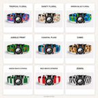 Rugged Waterproof AirTag Dog Collar with Holder