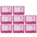 24-42" Pink Wire Dog Crate RED24-42